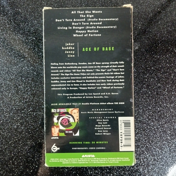 Vintage Ace of Base The Sign- The Home Video. - Picture 2 of 9